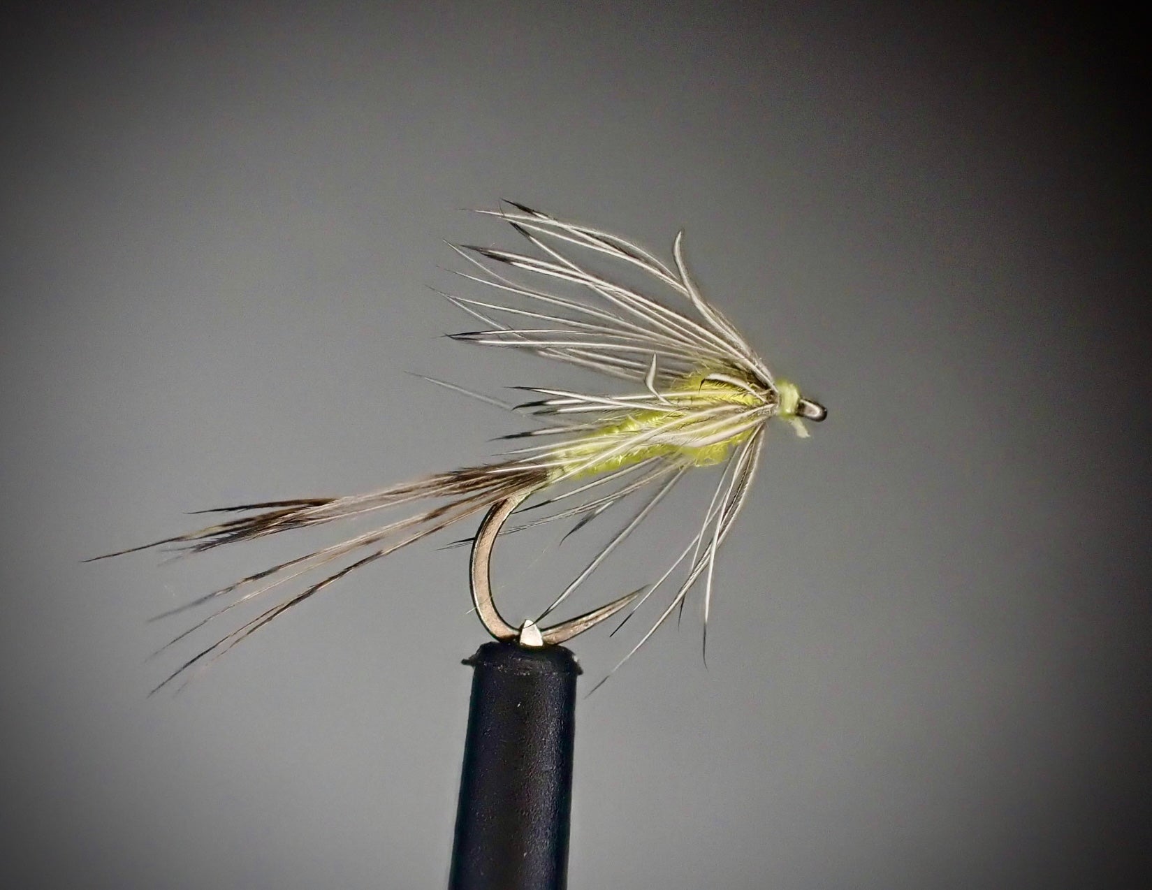 Quill Body PMD(Pale Morning Dun) Soft Hackle Emerger