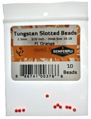 Semperfli Slotted Tungsten Beads
