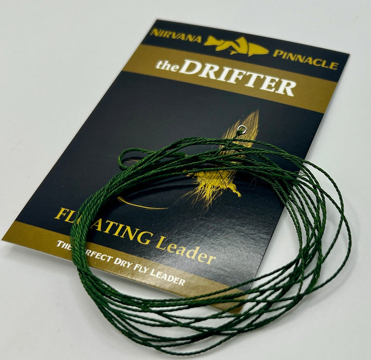 NIRVNA Pinnacle theDRIFTER Furled Leader (FLOATING Fly Fishing Leader)