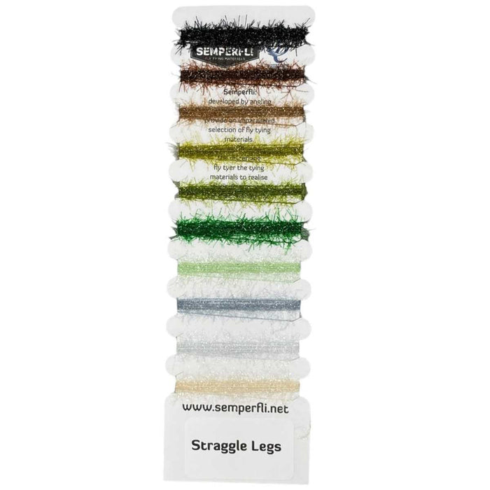 Semperfli Straggle LEGS Multicard Mix Pack
