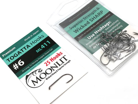 Moonlit TOGATTA ML411 Premium Barbless Hook