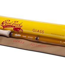 Red Truck Fiberglass Light Trout (4wt) Fly Rod, 3 Piece, 476-3