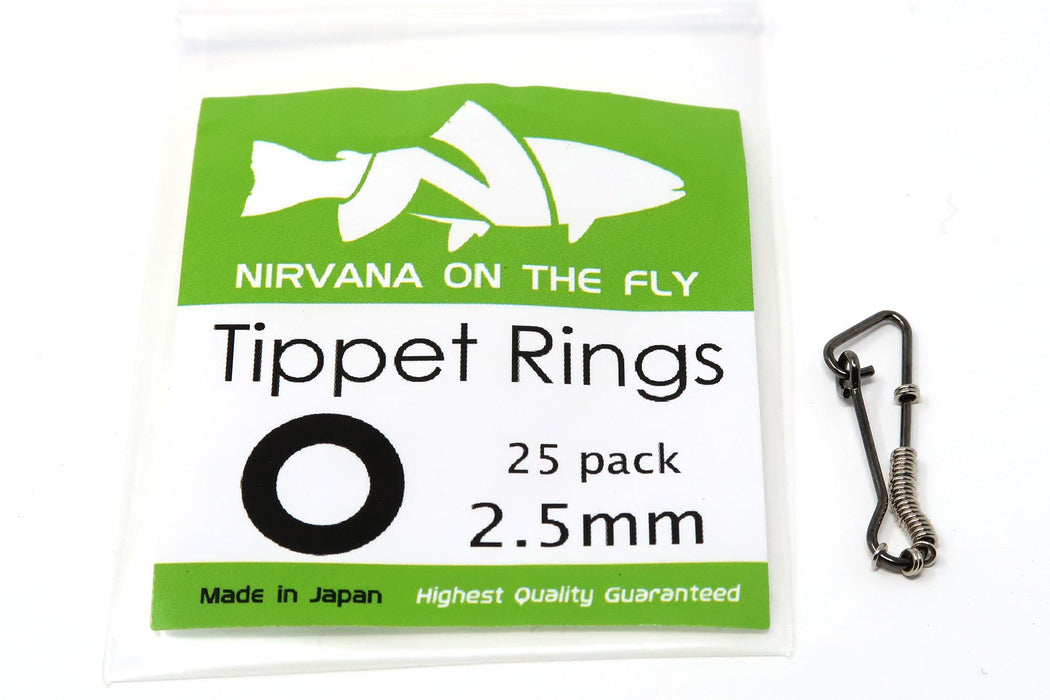 NIRVANA Premium Tippet Rings (25 pack)