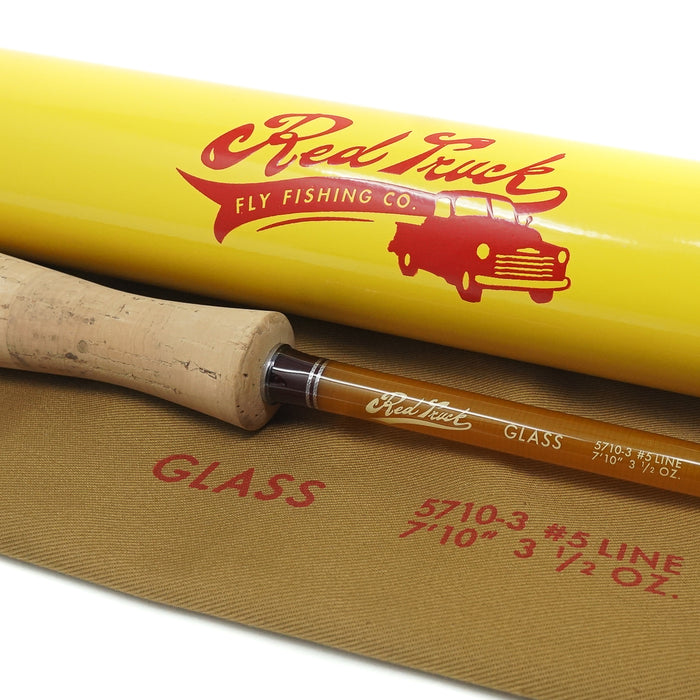 Red Truck Fiberglass Trout (5wt) Fly Rod, 3 Piece, 5710-3