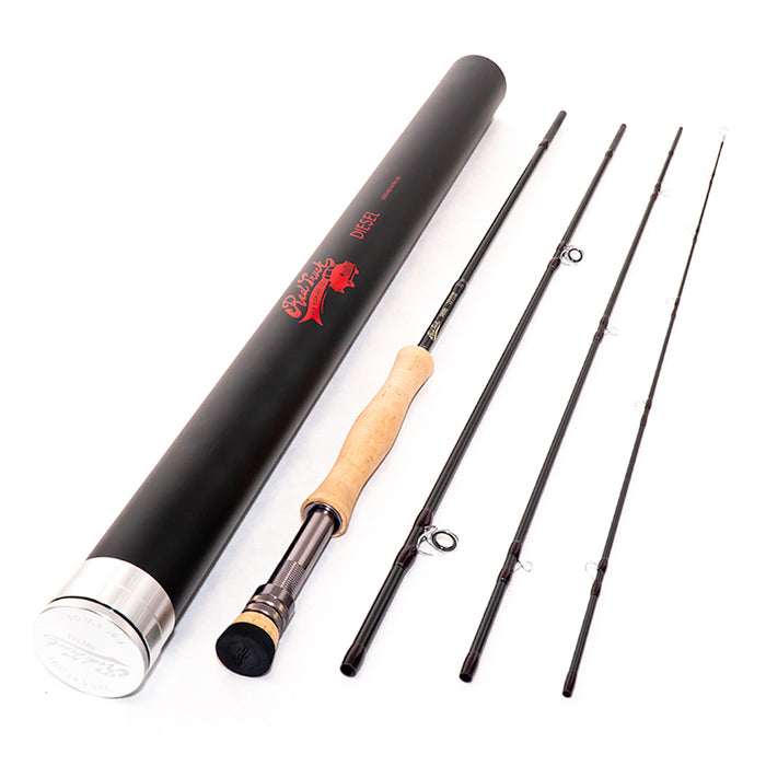 Red Truck Diesel 7wt 9ft Fly Rod, 4 Piece, 790-4