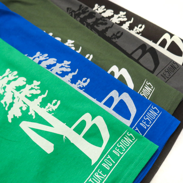 Nature Boy Designs, "SIZE MATTERS", Military Green (Last one Size S)