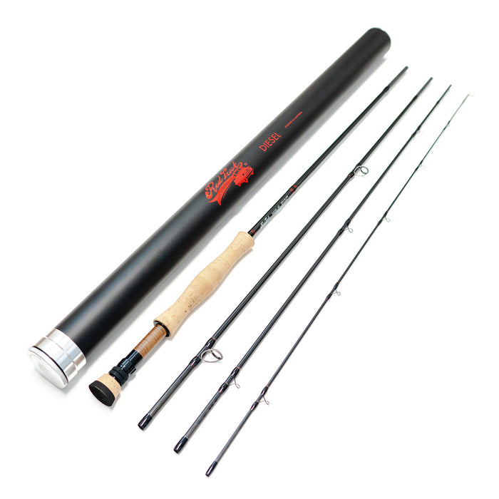 Red Truck Diesel High Sierra 6wt 9ft Fly Rod, 4 Piece, 690-4