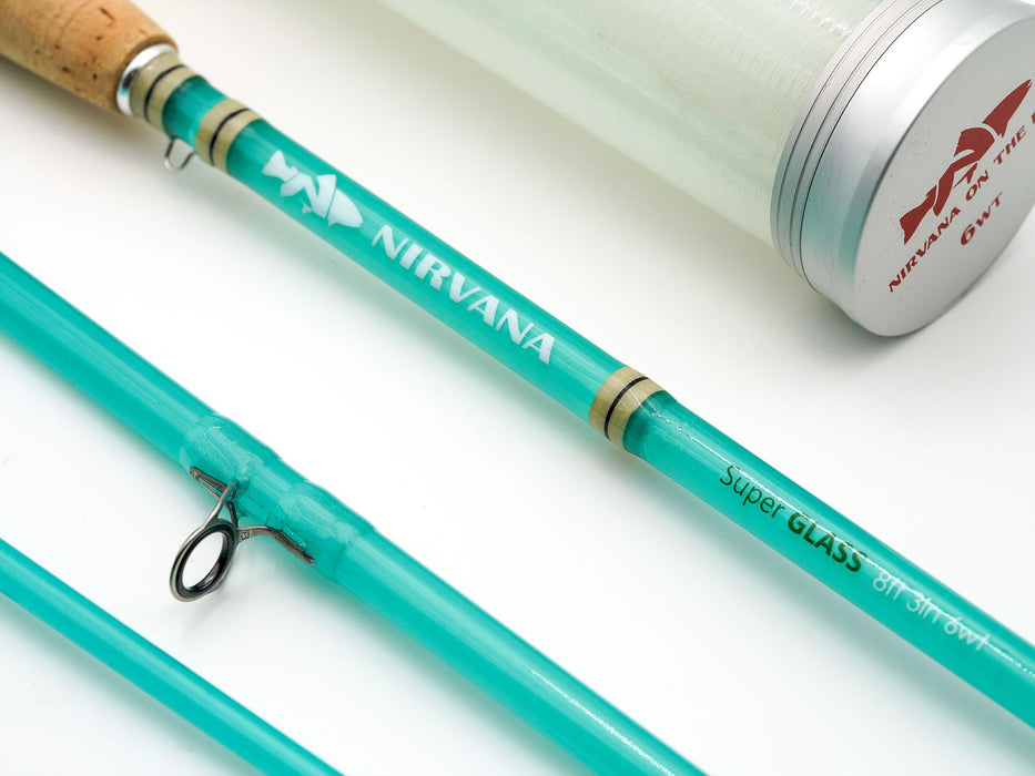 6wt NIRVANA SuperGLASS Fiberglass Fly Fishing Rod
