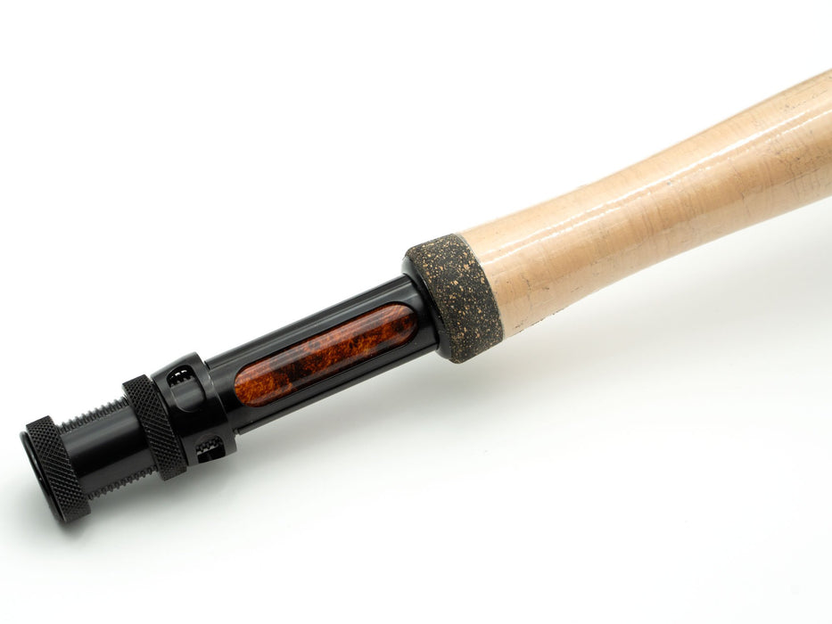 6wt Moonlit Lunar S-GLASS Fiberglass Fly Rod w/case