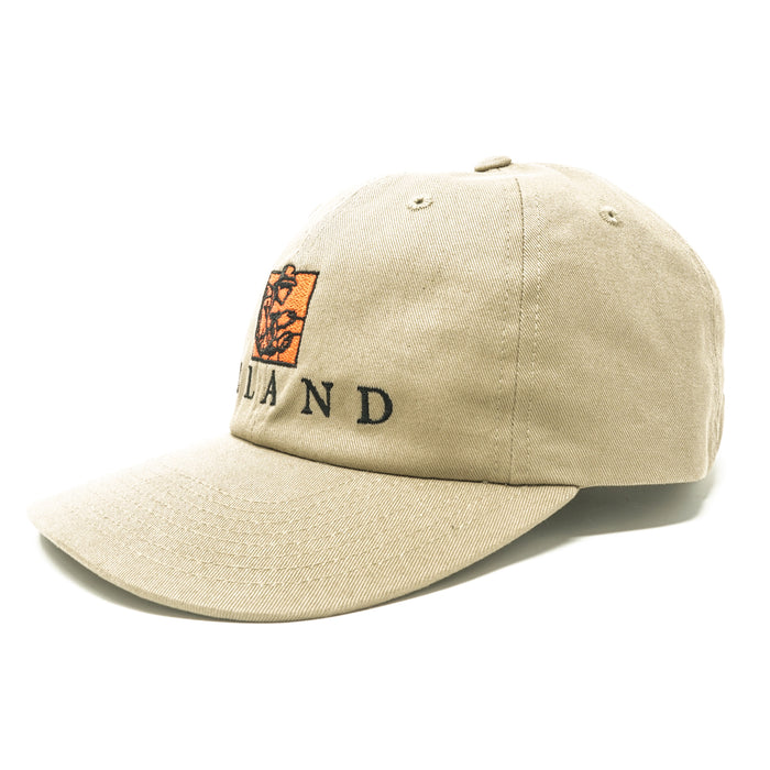 Leland Signature Logo Hat, Driftwood Khaki