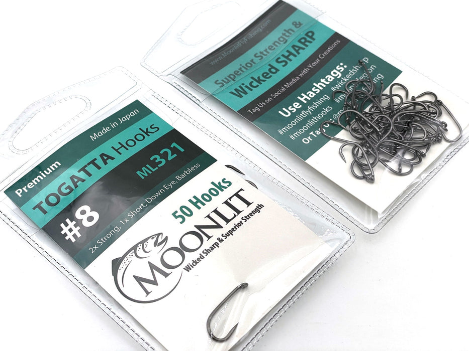 Moonlit TOGATTA ML321 Premium Barbless Hook