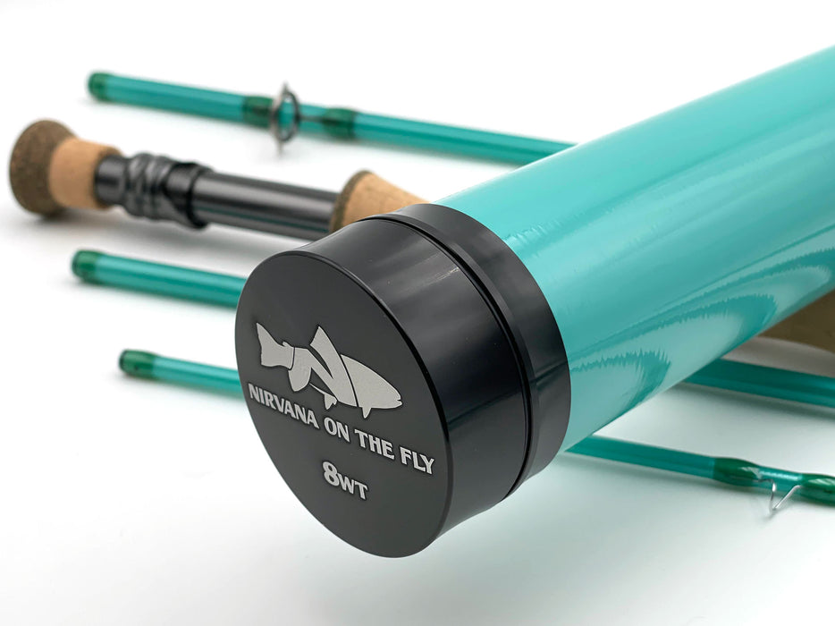 NIRVANA PhoenixGLASS Fiberglass Fly Rod w/case
