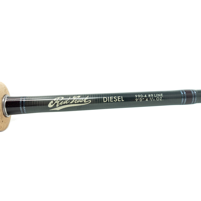 Red Truck Diesel 9wt 9ft Fly Rod, 4 Piece, 990-4