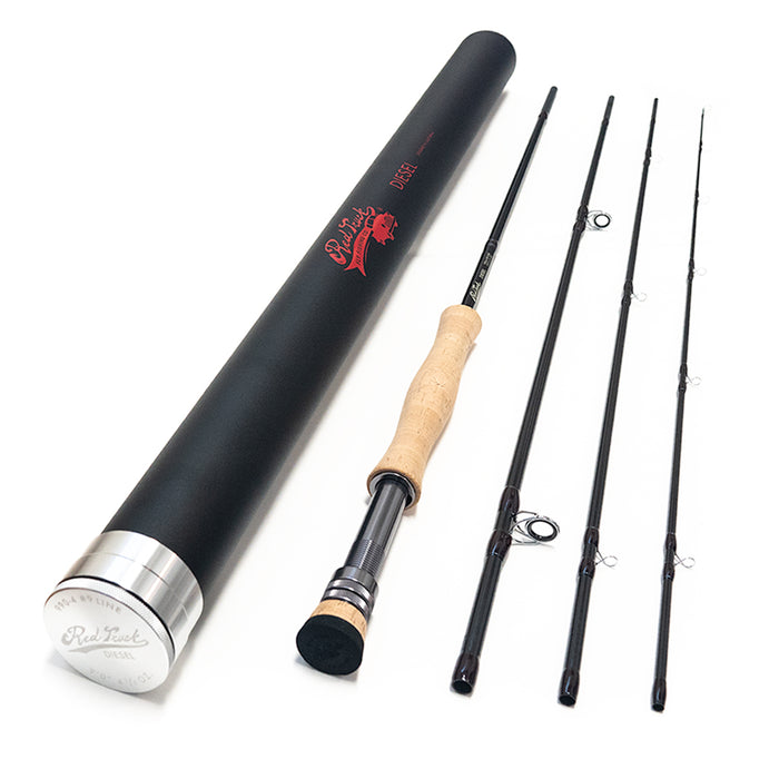 Red Truck Diesel 9wt 9ft Fly Rod, 4 Piece, 990-4