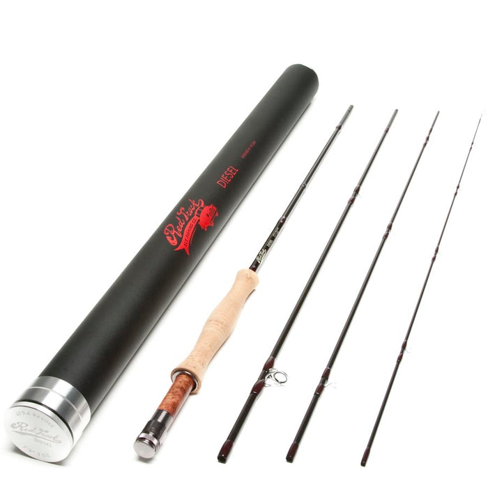 Red Truck Diesel 4wt 7ft 9in Fly Rod, 4 Piece, 479-4