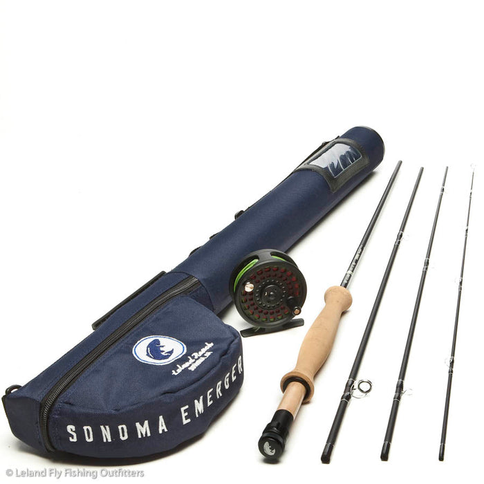Sonoma Emerger Fly Fishing 7' 9" #4, Blue (reel not included)