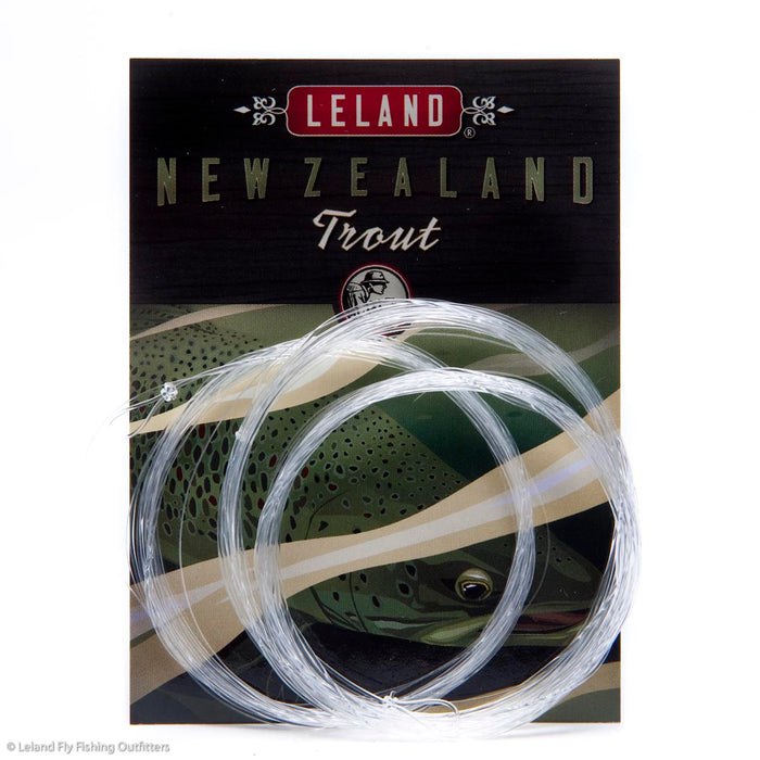 3-Pack Leland New Zealand Leader 12' 4x. The best leader ever!