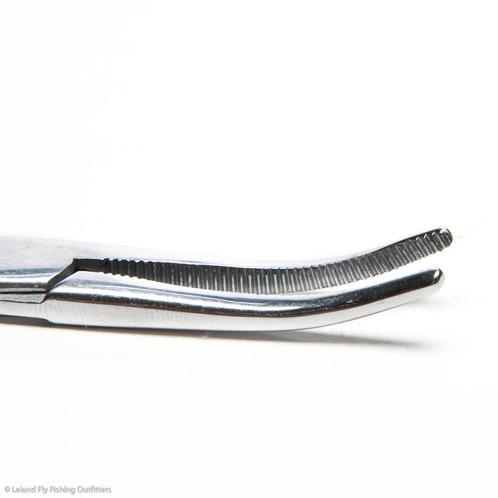 6" All Purpose Forceps, Curved & Lanyard