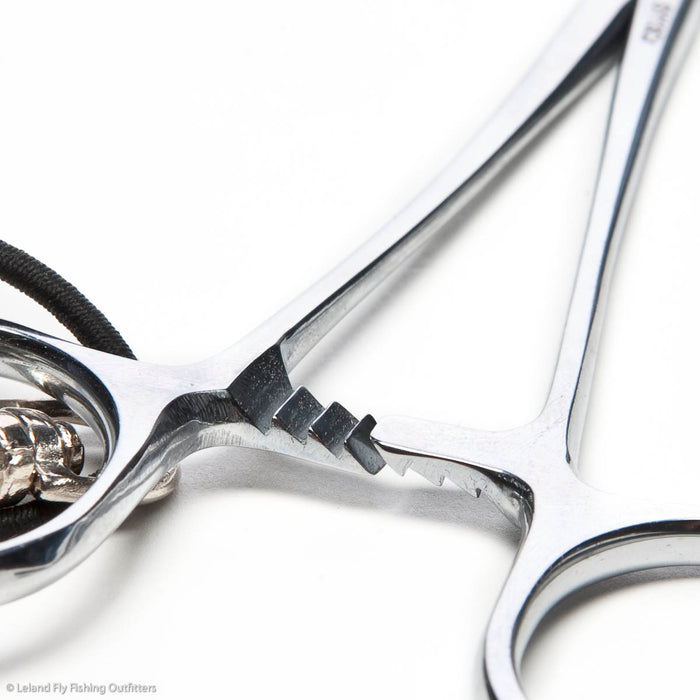 6" All Purpose Forceps, Curved & Lanyard