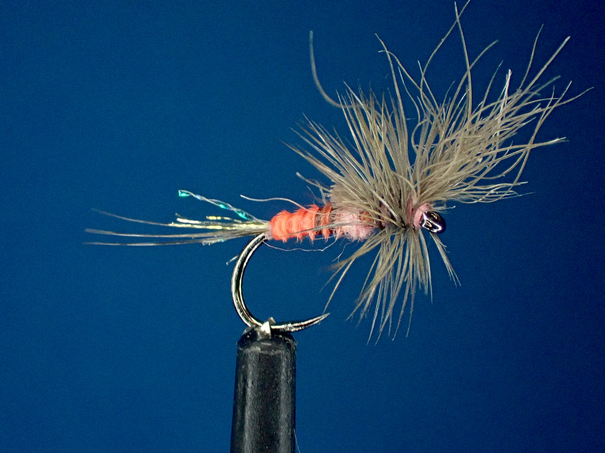 Pink Albert PMD Snowshoe Last Chance Cripple Pattern — Leland Fly Fishing