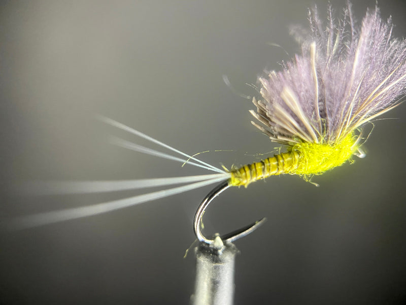 Deer Hair CDC Upright Wing BWO Dry Fly