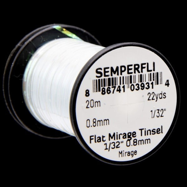 Semperfli Mirror Tinsel 1/32 medium (Flat Tinsel 0.8mm)