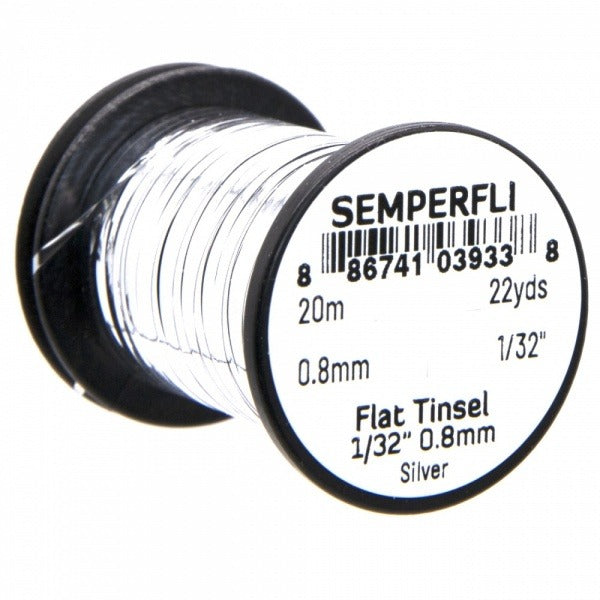 Semperfli Mirror Tinsel 1/32 medium (Flat Tinsel 0.8mm)