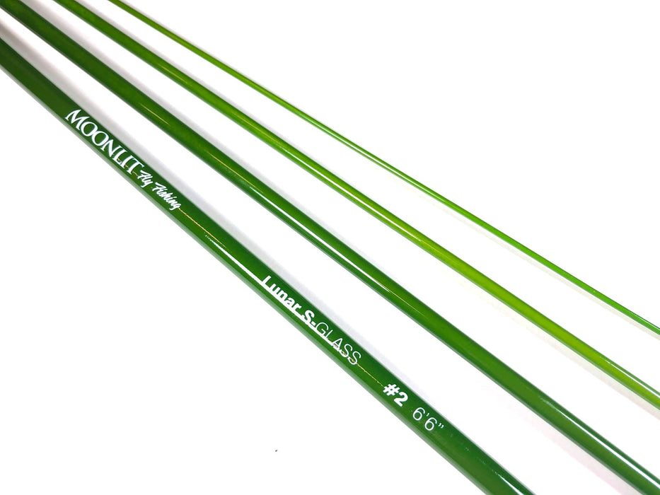 Moonlit Lunar S-GLASS Fiberglass Fly Rod BLANKS w/Sock Only