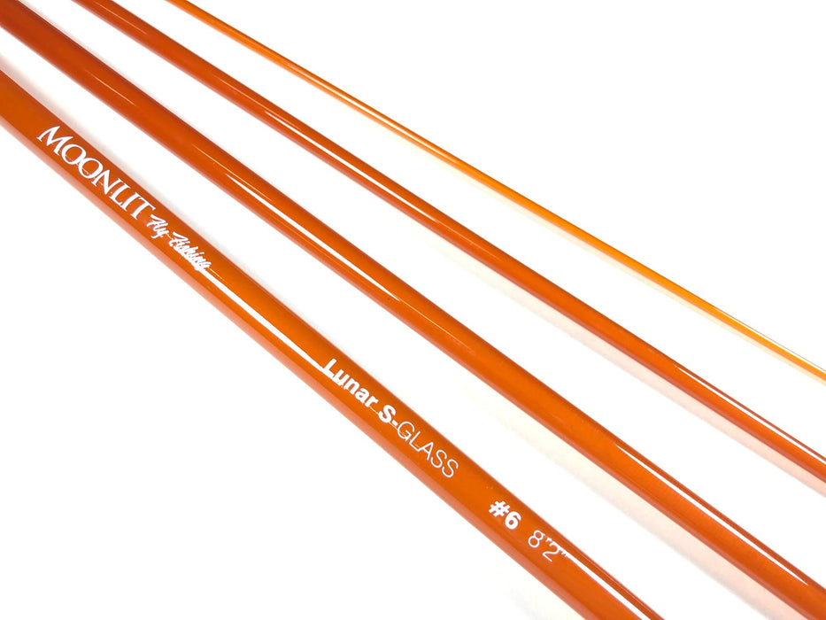 Moonlit Lunar S-GLASS Fiberglass Fly Rod BLANKS w/Sock Only