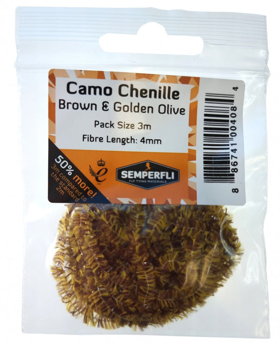 Semperfli Camo Chenille 4mm