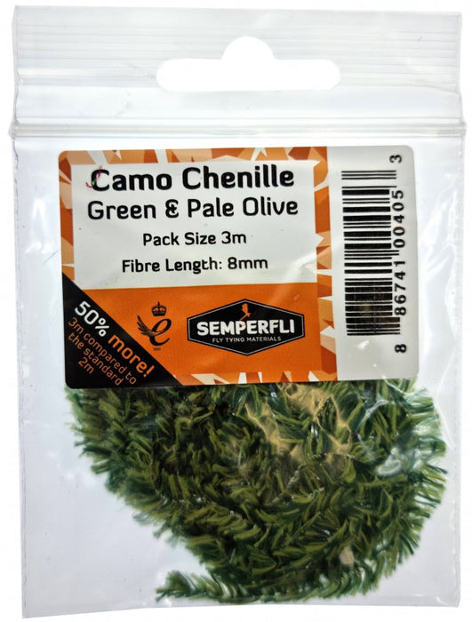 Semperfli Camo Chenille 8mm