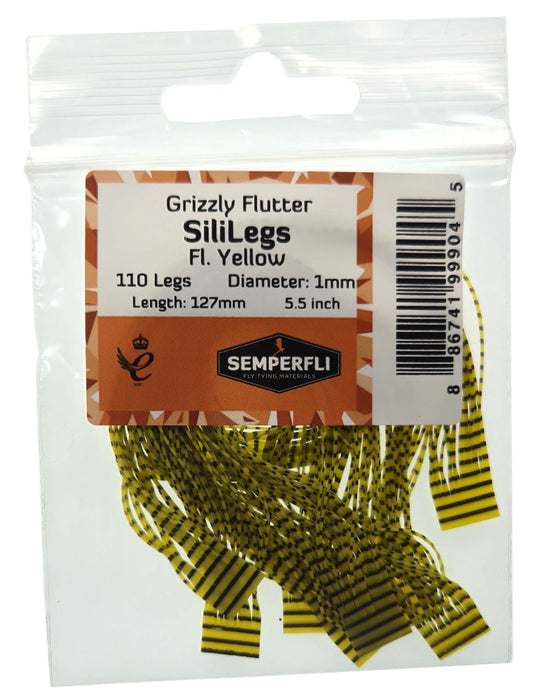 Semperfli SiliLegs Grizzly Flutter (Micro Legs)