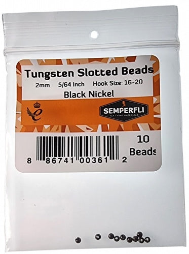 Semperfli Slotted Tungsten Beads