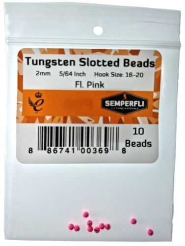 Semperfli Slotted Tungsten Beads