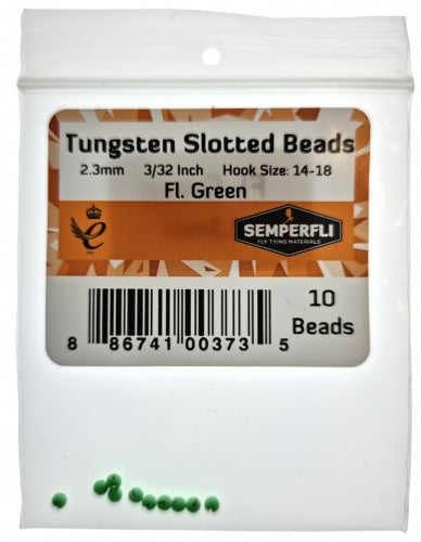 Semperfli Slotted Tungsten Beads