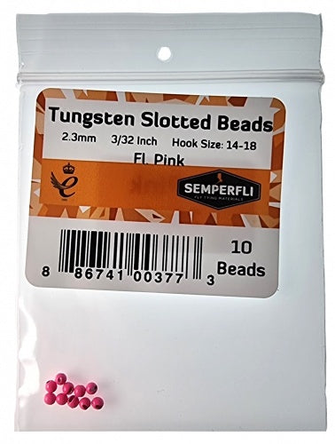 Semperfli Slotted Tungsten Beads