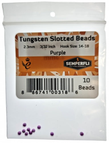 Semperfli Slotted Tungsten Beads