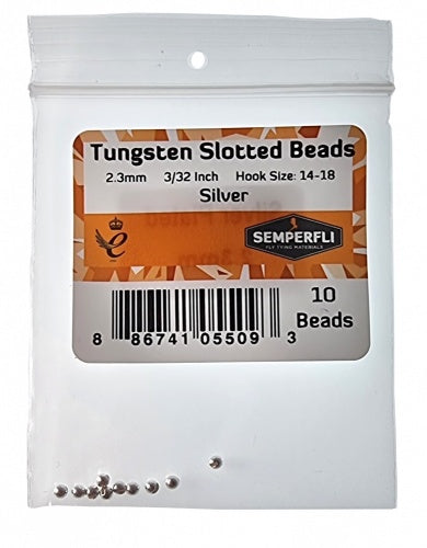 Semperfli Slotted Tungsten Beads