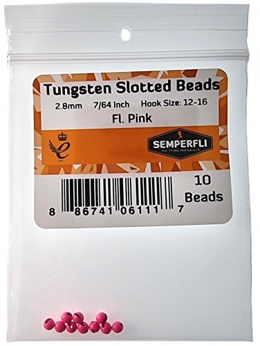 Semperfli Slotted Tungsten Beads