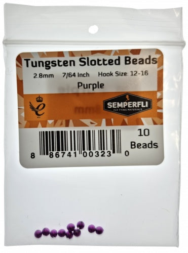 Semperfli Slotted Tungsten Beads