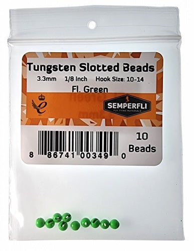 Semperfli Slotted Tungsten Beads