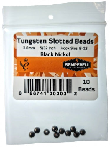 Semperfli Slotted Tungsten Beads