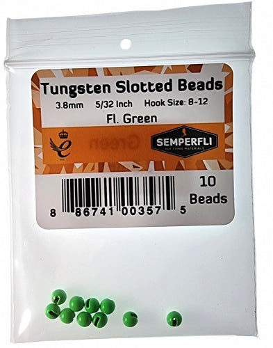 Semperfli Slotted Tungsten Beads