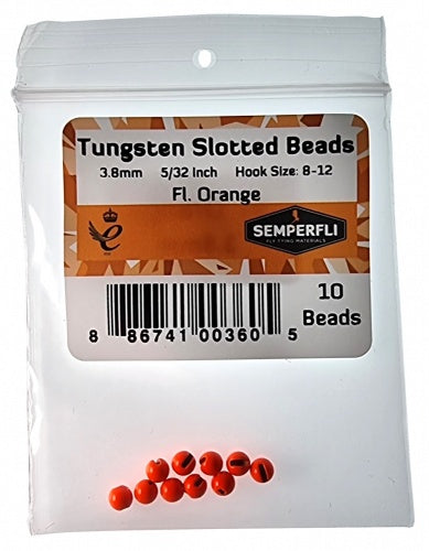 Semperfli Slotted Tungsten Beads