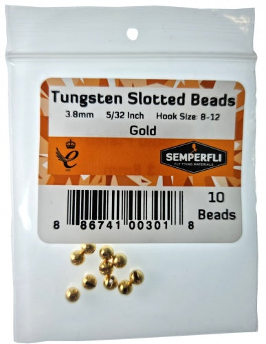 Semperfli Slotted Tungsten Beads