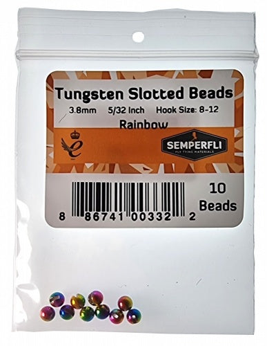 Semperfli Slotted Tungsten Beads