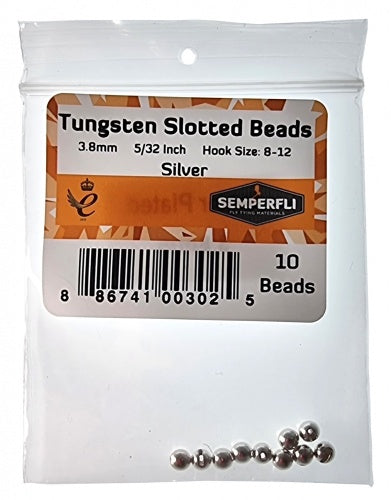 Semperfli Slotted Tungsten Beads