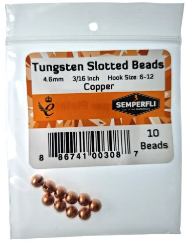 Semperfli Slotted Tungsten Beads