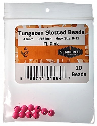 Semperfli Slotted Tungsten Beads