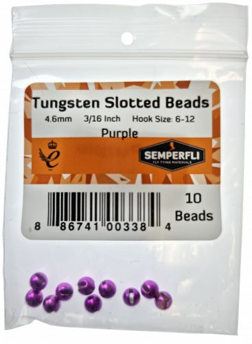 Semperfli Slotted Tungsten Beads